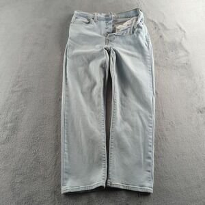 Levis Jeans‎ Wedgie Straight Womens 30 Blue Light Wash Denim Faded Stretch